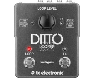 TC ELECTRONIC DITTO X2 LOOPER EFFETTO STEREO A PEDALE LOOP FX REVERSE