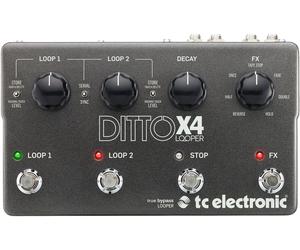 TC Electronic Ditto X4 Looper Effetti Chitarra