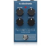 TC Electronic FLUORESCENCE SHIMMER REVERB Pedale riverbero luccicante con interfaccia intuitiva a 4 manopole per suoni di riverbero contemporanei ed eterei