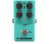 TC Electronic HYPERGRAVITY COMPRESSOR Rilevante pedale di compressione multibanda con modalità Vintage Compressor e TonePrint integrati*