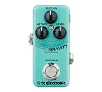 TC ELECTRONIC HYPERGRAVITY MINI COMPRESSOR COMPRESSORE MULTIBANDA PER CHITARRA TRUE BYPASS