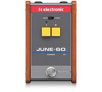 TC Electronic JUNE-60 Chorus stereo leggendario con selettore di effetti a 2 pulsanti e circuiti BBD
