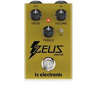 TC Electronic ZEUS DRIVE OVERDRIVE Leggendario pedale Dynamic Overdrive Boost con interruttore FAT Mod e bypass buffer opzionale