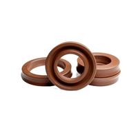 TC Olio Albero Guarnizione Guarnizione idraulica for albero radiale FKM tipo UN/Y, ID 8-28MM, albero in gomma fluorurata, stelo pistone, labbro singolo, tazza a forma di U(14x24x8(2pcs))