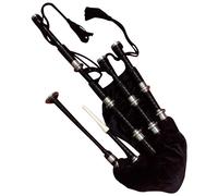 TC Scozzese Cornamusa Palissandro Colore Nero/Cornamusa Argento