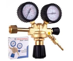 TC TECHNIC Riduttore di pressione Argon CO2, regolatore di pressione, valvola gas MIG MAG WIG TIG protezione