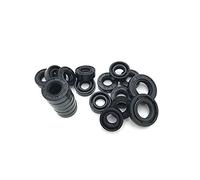 Tc Tipo Nr albero paraolio a doppio labbro primavera Rotary, 38X55X6mm 1Pcs