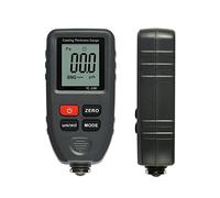TC100 Misuratore di spessore dell'automobile Misuratore di spessore del rivestimento del tester della vernice for auto Ultra-preciso 0,1 micron / 0-1300 Uso domestico(Szary)