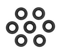 TC20x35x10mm NBR Oil Closure | 7PCS Oil Closure Ring for Motor Camshaft/Rear Axle/Machine Tools | Nitrile Rubber & Carbon Steel Skeleton, 4°F to 212°F