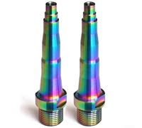 TC4 - Asse per pedale in lega, 60 g, design leggero per SpeedPlay, disponibile in 73/76/78 mm per una maggiore comodità nel ciclismo (76 mm colorato)