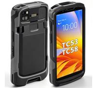 TC53 Custodia protettiva per scanner di codici a barre palmare Zebra Symbol | Robusta custodia paraurti per Zebra TC53 TC58 palmare Touch Mobile Computer, cover rigida sottile