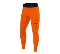 TCA Compression Leggings Termici PRO Performance da Bambino - Arancia, 10-12 Ans