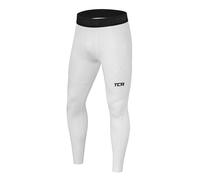 TCA Compression Leggings Termici PRO Performance da Bambino - Bianco, M Ragazzi