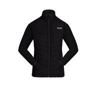 TCA Excel Runner Giacca da Corsa Da Bambina per Tutte le Stagioni, Leggera, Idrorepellente e Comprimibile - Nero, M Ragazze (8-10 anni)