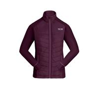 TCA Excel Runner Giacca da Corsa Da Bambina per Tutte le Stagioni, Leggera, Idrorepellente e Comprimibile - Viola, S Ragazze (6-8 anni)