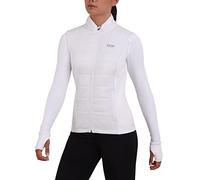 TCA Excel Runner Gilet da Corsa da Donna Sportivo con Tasche Zip - Bianco, L