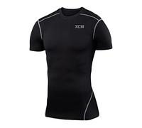 TCA PRO Performance Base Layer Aderente da Uomo Top Termico a Maniche Corte - Nero (Vecchio), L Uomo