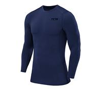 TCA PRO Performance Compression Base Layer Top Termico da Bambino Manica Lunga - Blu, 12-14 Anni