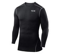 TCA PRO Performance Compression Base Layer Top Termico da Uomo Manica Lunga - Nero (Vecchio), S