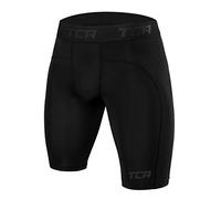 TCA PRO Performance Compression Pantaloncini da Bambino Base Layer Termico - Nero, S Ragazzi (6-8 Anni)