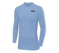 TCA Superthermal Base Layer a Compressione Maglia Manica Lunga Termica sotto Maglia da Bambino - Azzurro, 10-12 Anni