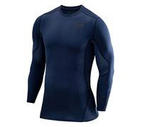 TCA Superthermal Base Layer a Compressione Maglia Manica Lunga Termica sotto Maglia da Bambino - Blu Scuro, M Ragazzi (8-10 Anni)