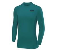 TCA Superthermal Base Layer a Compressione Maglia Manica Lunga Termica sotto Maglia da Bambino - Verde, L Ragazzi (10-12 Anni)