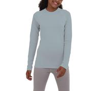 TCA SuperThermal Maglia Termica da Bambina a Manica Lunga con Quickdry - Ciano,