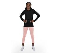 TCA SuperThermal Maglia Termica da Bambina a Manica Lunga con Quickdry - Nero, L Ragazze (10-12 Anni)