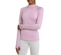 TCA SuperThermal Maglia Termica da Donna a Manica Lunga con Quickdry a Collo Alto - Rosa, S
