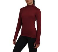 TCA SuperThermal Maglia Termica da Donna a Manica Lunga con Quickdry - Cabernet, L