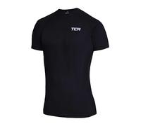 TCA Uomo Magliette Palestra Leggere, Traspiranti, Multipack - Nero, S