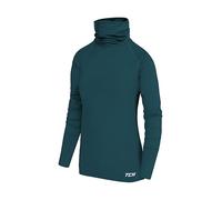 TCA Warm-Up da Bambina Maglia a Collo Alto da Corsa Termica a Maniche Lunghe - Blu Profondo, LY 10-12 Anni