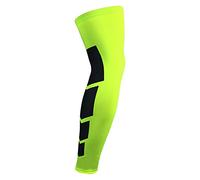 Tcare - Manicotti per gambe a compressione per il recupero delle gambe, per sport, calcio, pallacanestro, ciclismo, strech, ginocchia, manica lunga