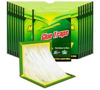 Tccydm Trappola per Topi 16 Pezzi, Trappola per Ratti Tavolette Adesive, Colla Ultra Forte, Trappole Anti Roditori e Insetti, Senza Veleno, Uso Interno Esterno Casa Cucina Giardino