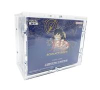 TCG Cases custodia in acrilico adatto a Acryl Case One Piece Booster Box Display inglese Teca acrylic case Plexiglass Protezione OP-01 Reprint (weißer Boden) + OP-03