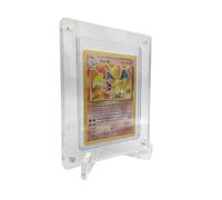 TCG Cases custodia in acrilico adatto a Pokemon, Lorcana, One Piece Toploader magnetico supporto Teca acrylic case Plexiglass Protezione simile al One Touch magnetic card holder