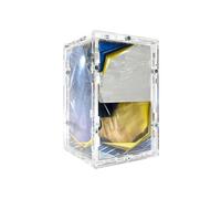 TCG Cases Custodia in acrilico autoassemblante adatta per Pokemon 18 display Booster Box moderno con copertina rigida, protezione da assemblare