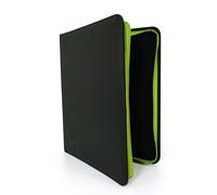 TCGLab Album Premium 9-Pocket Toploader LEATHER BLACK + 4 Graded Slab