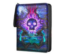 TCGUARD Album per 900 Carte MTG/YGO/PTCG, Standard da Gioco - 9 Scomparti, Viola