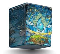 TCGUARD Deck Box per carte MTG, TCG per carte Magic The Gathering per oltre 100 carte incollate singolarmente con giochi di carte collezionabili, TCG, Yugioh, ecc. Blu