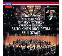 Tchaikovsky/ Ozawa, Seiji - Tchaikovsky: Sym 4 / Rimsky-Korsakov: Capriccio