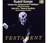 Rudolf Kempe Symphony No 6/suite No 3 in G (Kempe, Weiner Philharmoniker) (CD)
