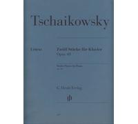 TCHAIKOVSKY - Piezas Op.40 para Piano (Urtext)