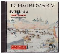 Tchaikovsky - Suite N. 1 & 2 / Evgeny Svetlanov - CD