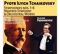 Tchaikovsky/ Tchaikovsky Sym Orch Of Moscow Radio - Syms 1-6 Manfred Sym & Orch Works