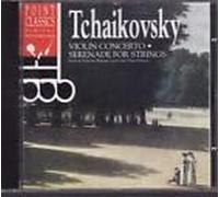 TCHAIKOVSKY VIOLIN CONCERTO . SERENADE FOR STRINGS