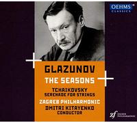 Alexander Glazunov Glazunov: The Seasons/Tchaikovsky: Serenade for Strings (CD)