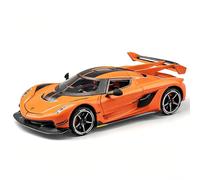 Tcherchi Gt Spirit Koenigsegg Jesko 2021 Model Araba 1:24 Ölçekli Beyaz 001