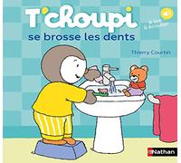 Thierry Courtin T'choupi se brosse les dents (Les Albums T'ch (Copertina rigida)